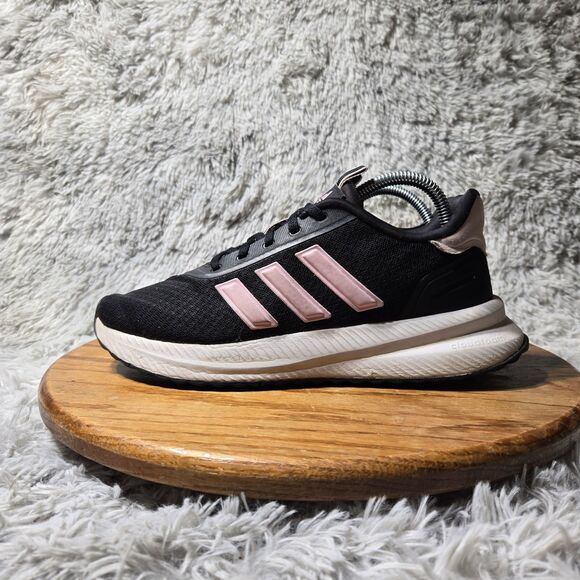 Adidas Womens Size 8.5 Path Daily Running CloudFoam Sneakers (Black/White) - Picture 10 of 12